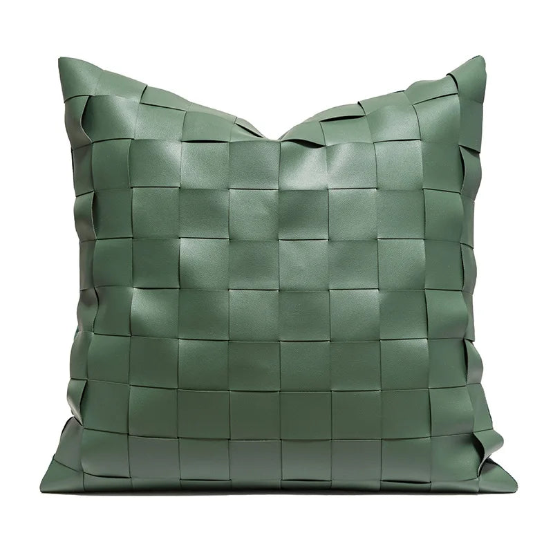 coussin géométrique laine coton contemporain beige gris noir décoratif sofa lit voiture