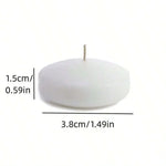 bougies flottantes blanc opaques modernes baignoire décoration st valentin mariage 10 16 pièces
