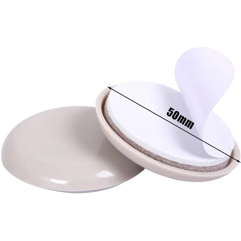 protections pieds meubles beige rondes adhésives set utilitaire 16 pieces 25mm 32mm 38mm