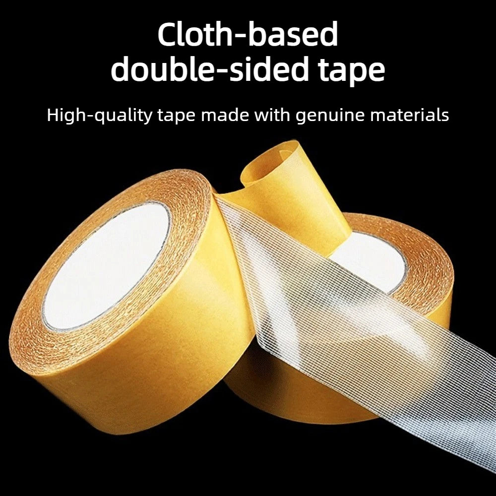 ruban adhésif double face jaune tissu moderne 5m 10m 2cm 3cm 5cm fixations fiables