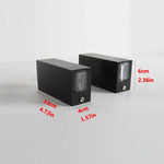 applique murale led noir contemporaine ip65 fixations vis 2492000lm 85265v