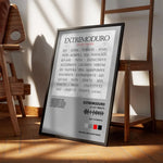 affiche moderne papier noir texte image personnage décoration salon chambre opaque rouleau tube