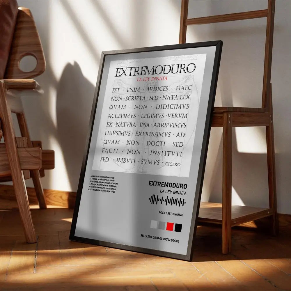 affiche moderne papier noir texte image personnage décoration salon chambre opaque rouleau tube