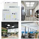 plaque led 100w 50w 30w 20w 10w ac220v blanc matrice diodes modernes