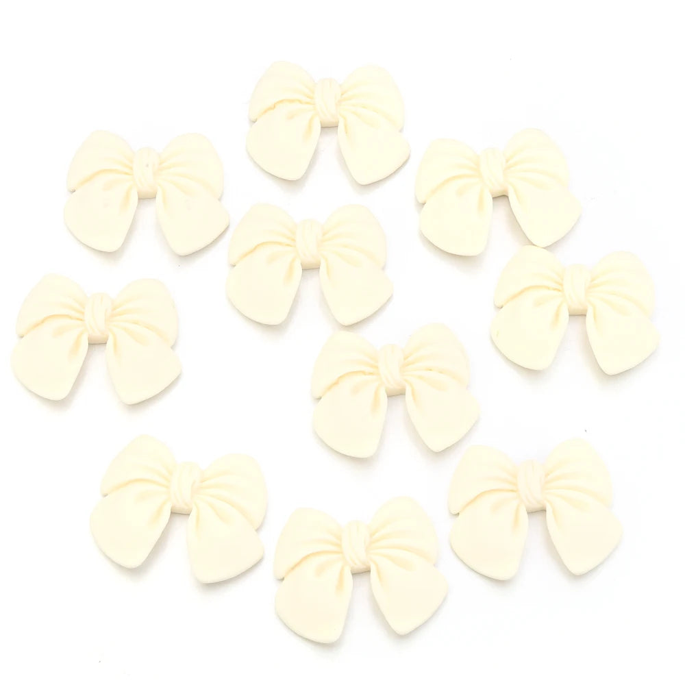 figurines kawaii rubans noues couleur diverse scrapbooking artisanat décoration moderne enfants clips