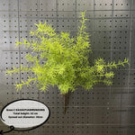 plantes artificielles soie vertes feuilles fines naturelles extérieur accrochées fêtes mariages
