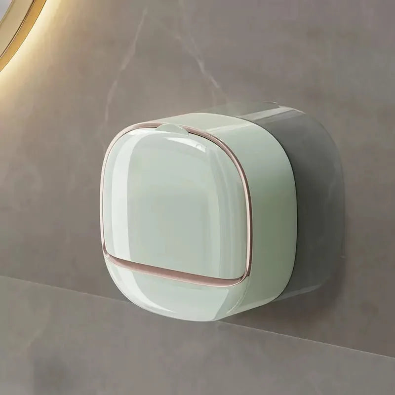 distributeur savon moderne adhésif blanc or rond brillant grille tailles différents savons