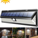 lampe solaire led panneaux solaires capteur mouvement ip65 moderne extérieure sécurité jardin contemporain