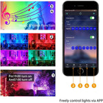 projecteurs led extérieurs modernes ip65 15w rgb noir aluminium bluetooth