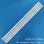 bande led blanc connecteurs modernes rétro éclairage 795mm opaques aluminium led certification ccc