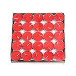 bougies parfumees rouge jaune violet blanc festives parfum citronnelle opacites modernes pack fifty