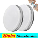 aimants magnétiques réutilisables adhésifs blanc noir modernes rideau douche 25x4cm