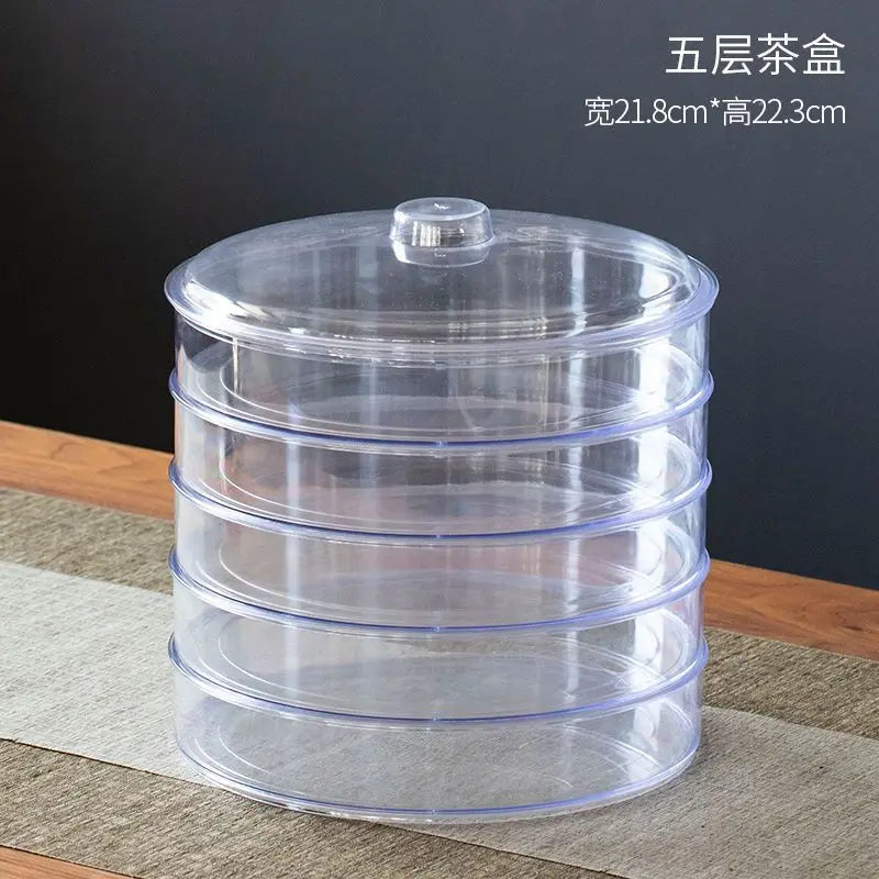 boîte thé transparente imprimé chinois moderne résistante humidité papier d'emballage double couche