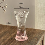 verre boisson moderne 150ml transparent effet ombré gris minimaliste occasion noël valentin mariage