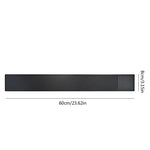 tapis bar moderne noir perforé respectueux environnement adhésif 30x45cm durable imperméable