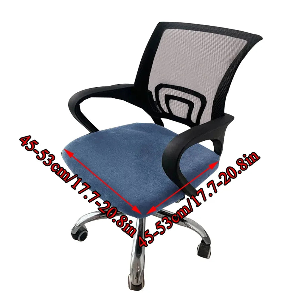 housse chaise moderne élastique bleu uni maison qualité polyester elasthanne