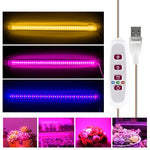 lampe led culture végétale usb alimentée 5v variateur sans fil blanc rose bleu moderne