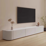 support tv moderne meuble bois salon minimaliste deco maison tiroirs blanc