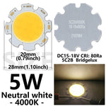plaque led moderne 28mm 20mm cold white warm white natural white 3w 5w 7w