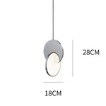 suspension lumineuse contemporaine dorée blanche métallique minimaliste salon chambre d'hôtel