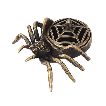 brûleur encens bronze spiderweb vintage censers couvercles pince cense setintérieur salon aromathérapie