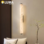 lampe murale moderne marbrée cuivre blanc beige marron fixée mur contemporain éclairage chambre salon
