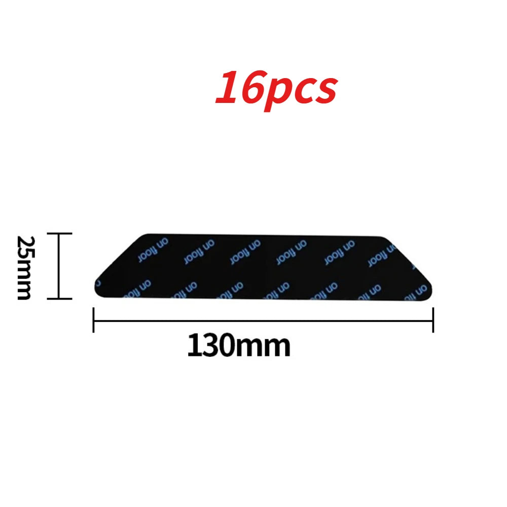 tapis sol moderne adhésifs antidérapants réutilisables 123x123mm 16pcs 25x130mm 32pcs