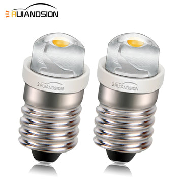 ampoule led torches 5w e10 3v 5v 6v 9v 12v 24v blanc argenté moderne