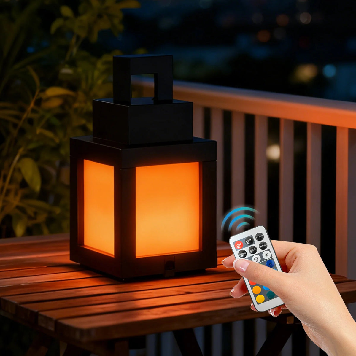 lanterne décorative murale led pixelisée minecraft 16 couleurs télécommande rechargeable