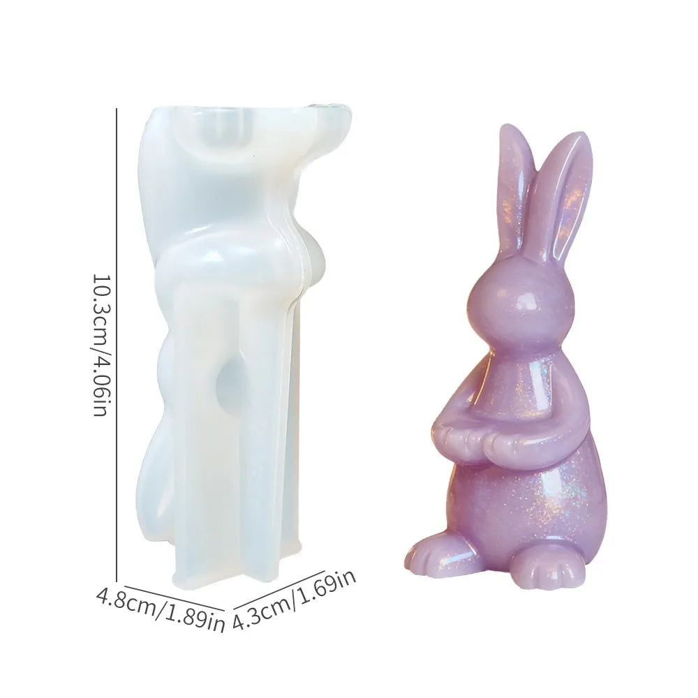 moule silicone gâteau forme lapin relief artisanal décoration cuisine gourmande festive