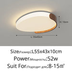 lampe moderne blanc bois naturel rond sans ombre semi encastré led dimmable