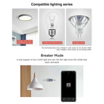 interrupteur lumiere intelligent blanc noir rond lisse moderne minimaliste adhésif zigbee 3.0 alexa google