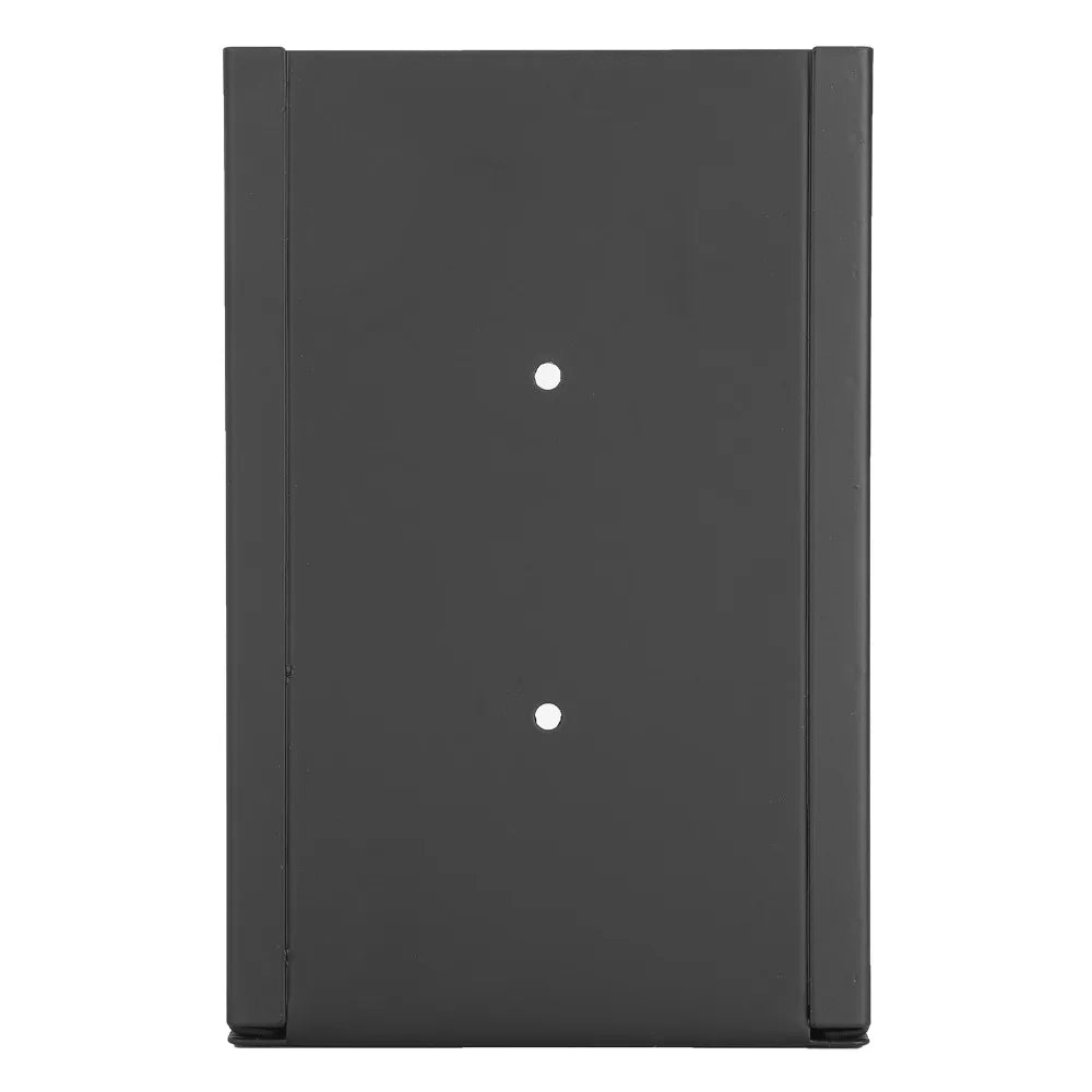 porte mouchoirs mural moderne aluminium noir fixations murales étagère téléphone plantes minimaliste