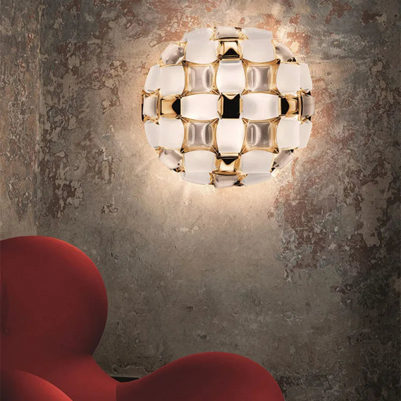 plafonniers modernes led blanc orange vert violet rose doré texturés chambre salon