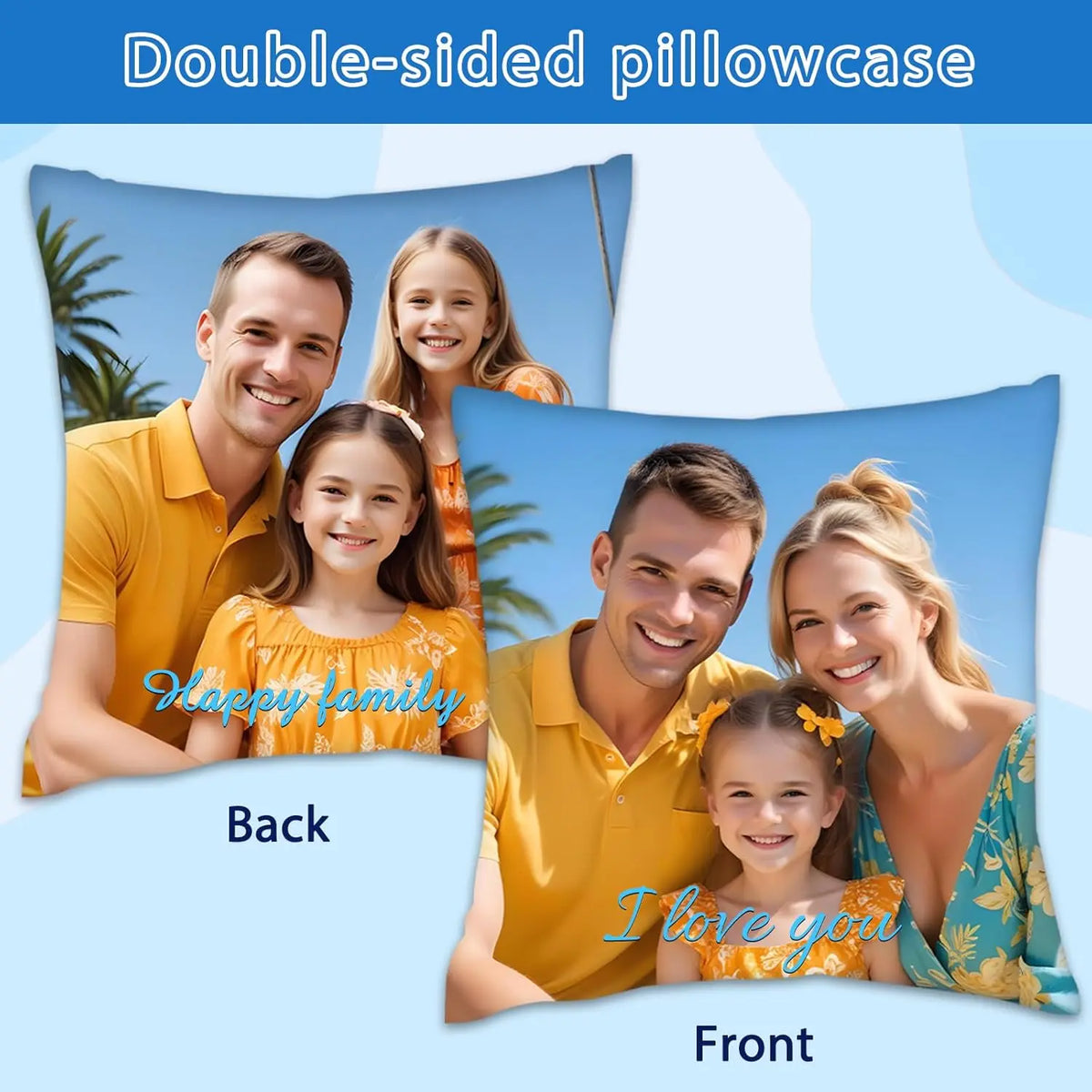 coussin moderne personnalisable blanc imprimé zip invisible 12x12 16x16 18x18 20x20 22x22 24x24 26x26