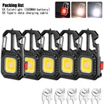 lampe multifonctionnelle rechargeable led modes gris métallique robuste type banque alimentation