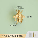 porte serviettes or artisanal abeille papillon libellule feuille cerf simple deco mural