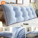 Coussin de lit en coton pur dans différentes couleurs