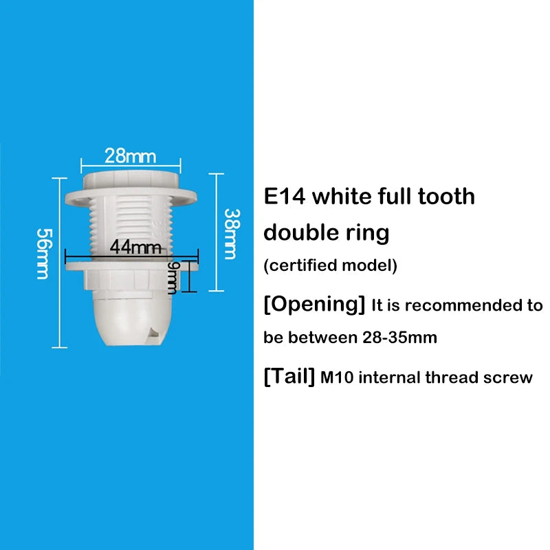 ampoules led e14 e27 blanc noir anneau fixation moderne sans visibilité fixe