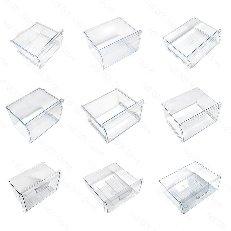 tiroir réfrigérateur transparent moderne pratique taille 24.5cm 19.5cm 37.5cm