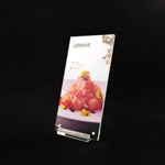 support présentation transparent moderne clips documents affiches certificats étiquettes prix a4 a5 a6 clips