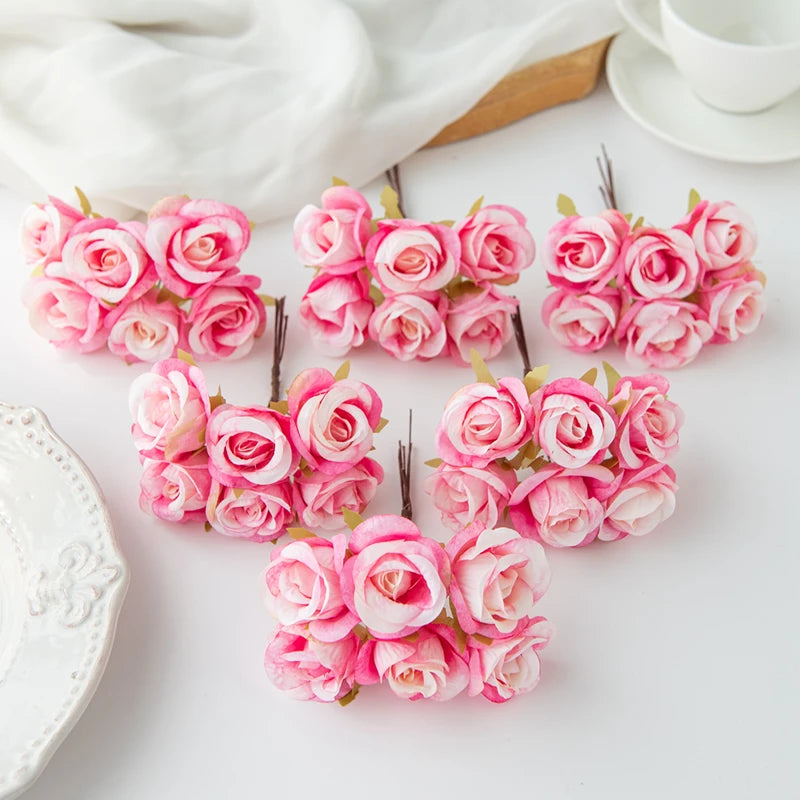 bouquet artificiel roses décoration maison mariage anniversaire baby shower intérieur