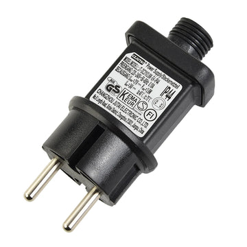 prise electrique moderne noire 31v ip44 etanche basse tension string lighting 36w adaptateur alimentation