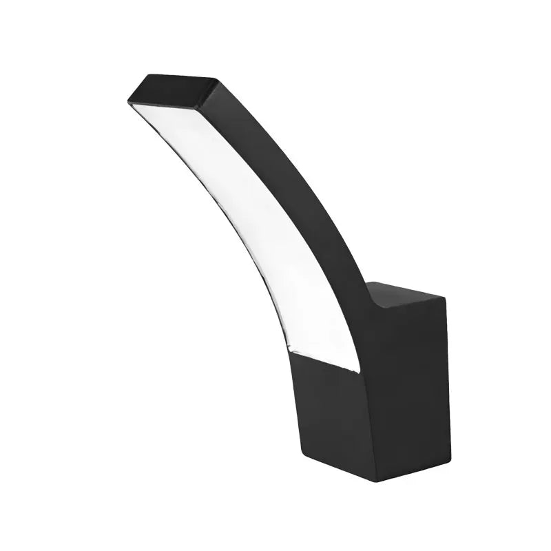applique murale led contemporaine noir blanc 249 2000 lumens 10m² chambre entrée étude