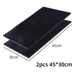 tapis bar silicone perforé noir moderne 30x15cm 30x45cm 60x8cm set 3pcs durable