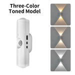 lampe nuit led rechargeable aimantée blanc moderne capteur mouvement veilleuse rond lisse 10cm usb