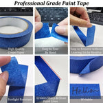 ruban peinture bleu texture grunge adhésif professionnel longueur 20m largeur 12mm