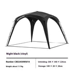 tente camping automatique imperméable grande capacité table chaises pliantes extérieur gris