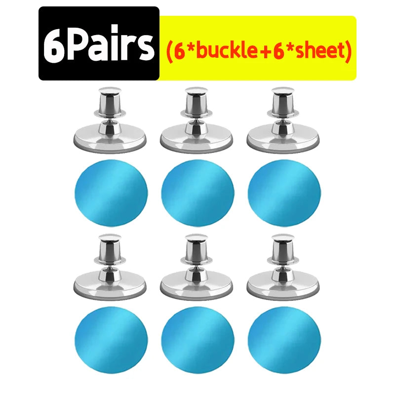 boucles magnétiques argentées rideaux voilages attaches décoratives clips fixation moderne
