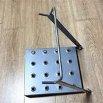 plateforme travail argentée support outils rangement industrielle antidérapante portable fixations
